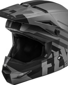 Fly Racing Kinetic Elite Helmet - Thrive Dark Grey Black Matt 1