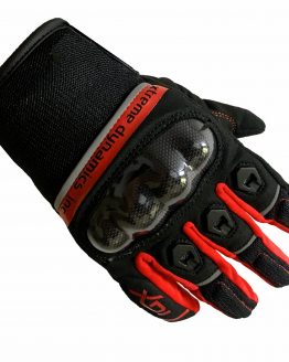 XDI Gloves-CHAOS–Black Red