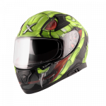 AXOR Apex VENOMOUS BLACK NEON GREEN Helmet 